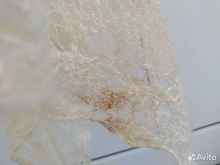 Пуховый платок паутинка