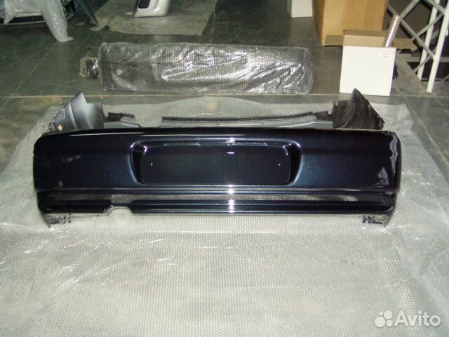 Бампер задний ваз 2112, цвет Млечный Путь