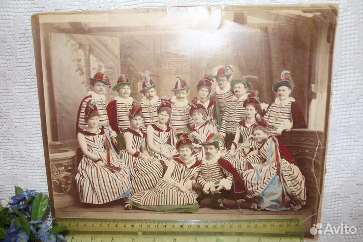 Антикварные фотографии, редкий формат