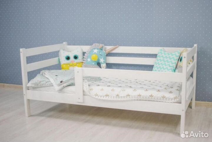 Кровать подростковая 160*80(в наличии, из массива)