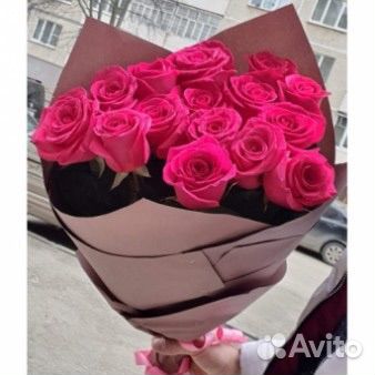 Букет из 15 роз,Цветы Сургут