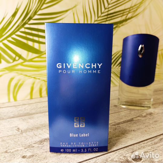 Givenchy Pour Homme Blue Label 100 мл