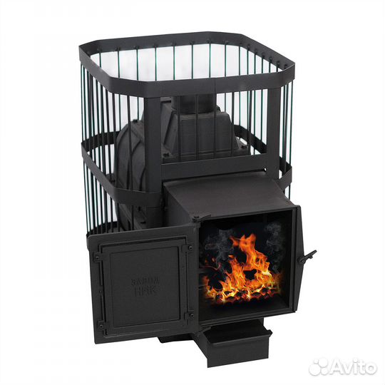 Печь банная чугунная 