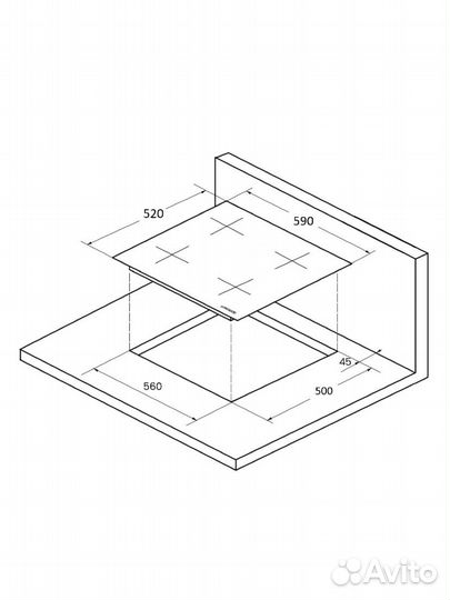 Индукционная варочная панель Kuppersberg ICS 604