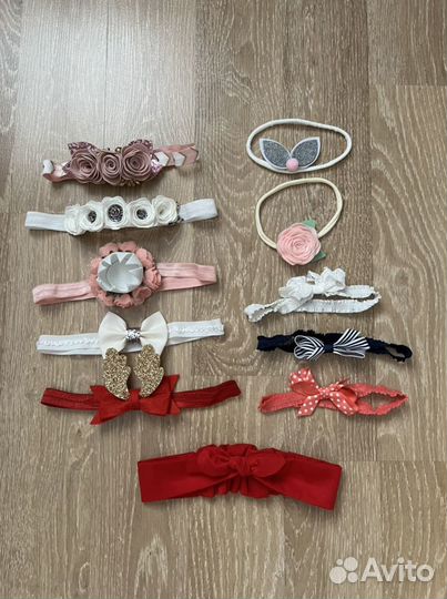 Ободки, заколки, повязки для девочек