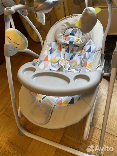 Детские электронные качели для новорожденных