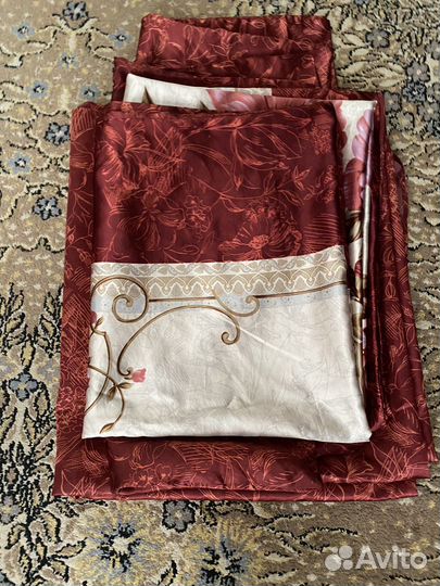 Белье постельное атласное двухспальное