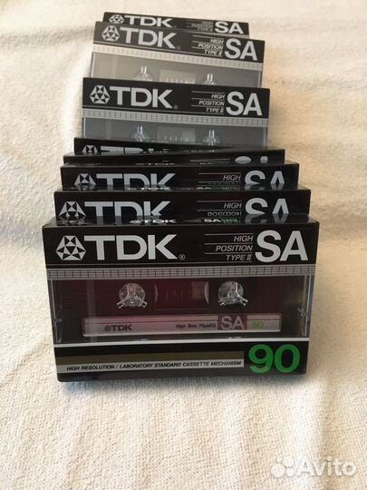 Аудиокассеты tdk sa 90 1984 г за все