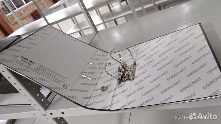 Папка-регистратор с арочным механизмом, 50 и 75 мм