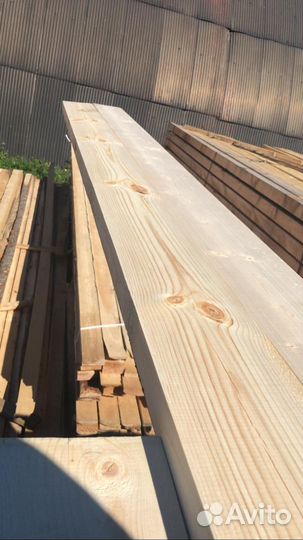 Доска обрезная хвоя 25x150x6000