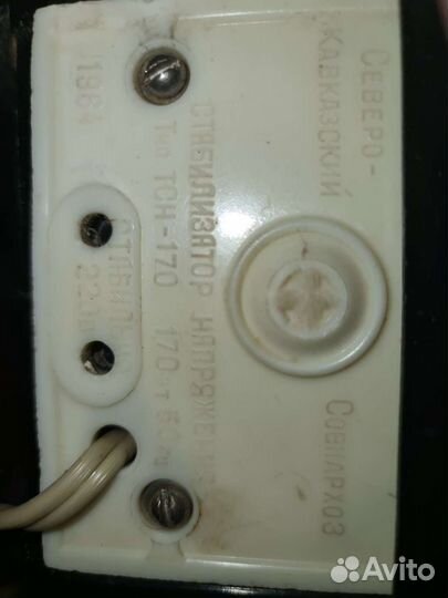 Советский бытовой автотрансформатор стабилизатор