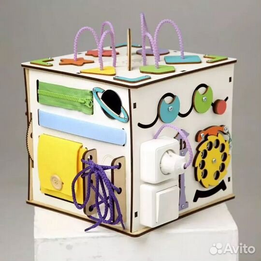 Бизиборд бизикубик банни со светом