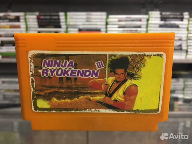Картридж �из 90х Dendy Ninja Ryukendn 3 арт 71
