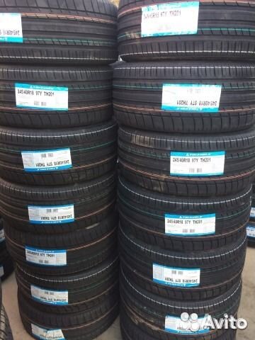 Triangle TH201 Sportex 225/40 R18 и 255/35 R18 94Y