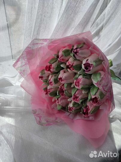 Букет из зефира. Сладкий букет