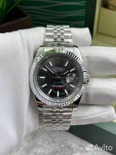 Часы Rolex Datejust 41mm серые