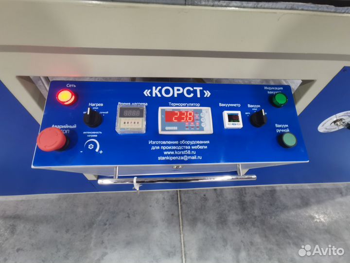 Вакуумный пресс для мебельных фасадов