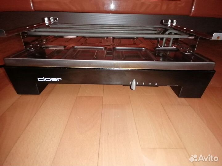 Электрогриль с натуральным камнем