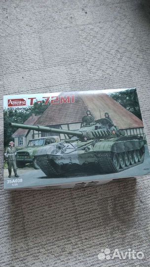 Модель Т-72М1 amusing hobby 1/35