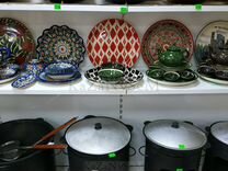 Узбекская посуда. Набор посуды Казаны