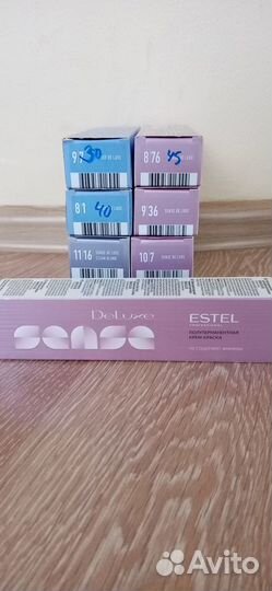 Безамиачный краска для волос estel сенс