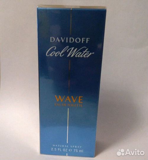 Davidoff Cool Water Wave Eau De Toilette 75ml мужс