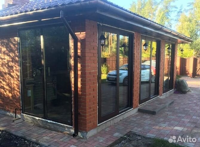Остекление беседок