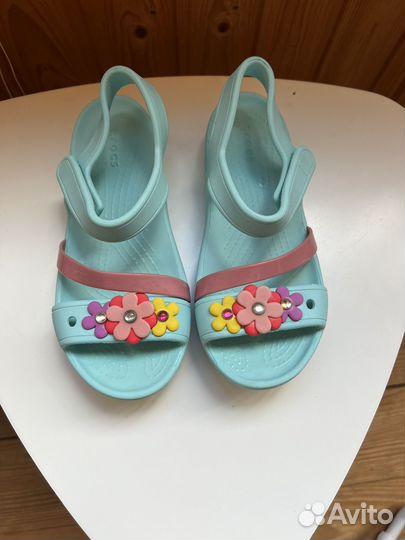 Crocs оригинальные для девочки, j2 (21см)