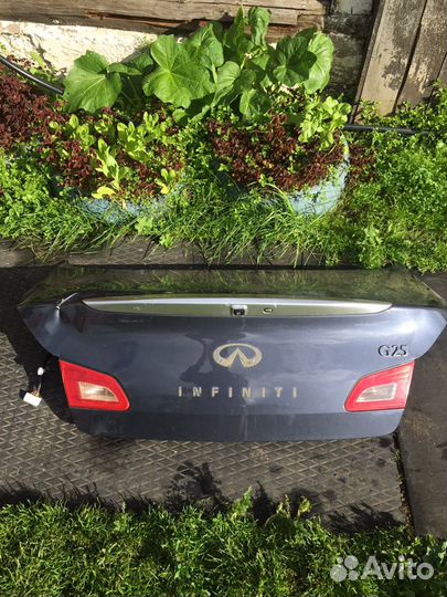 Крышка багажника инфинити G25