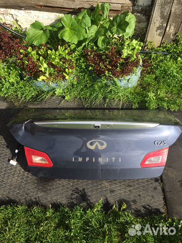 Крышка багажника инфинити G25