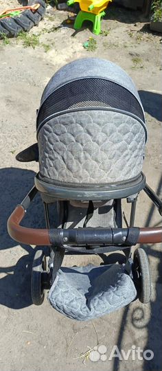 Коляска трансформер luxmom + автолюлька