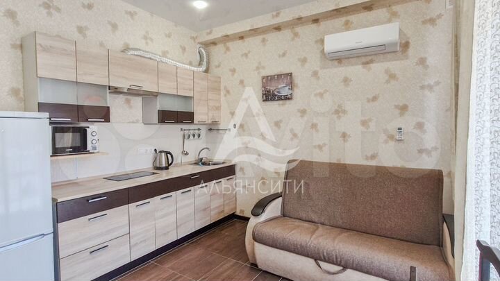 1-к. апартаменты, 24,3 м², 2/3 эт.