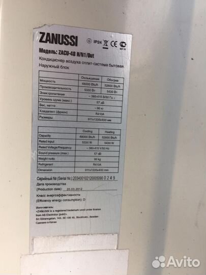 Кондиционер бу