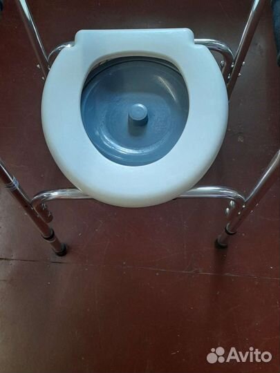 Санитарный стул туалет + судно медицинское Ладья