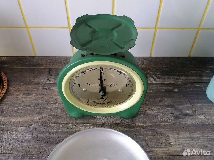Весы кухонные механические СССР винтаж