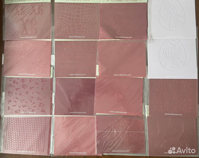 Формы и трафареты для пряников и печенья