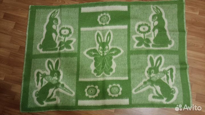 Одеяло детское шерстяное