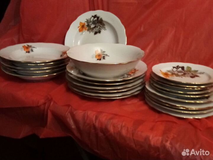 Столовый сервиз дулево