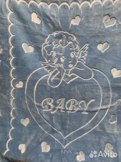 Плюшевый плед для малыша