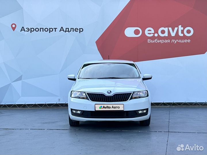 Skoda Rapid 1.6 AT, 2018, 97 000 км