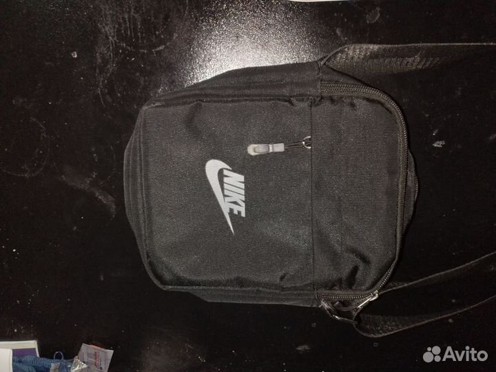 Сумка через плечо nike чёрная
