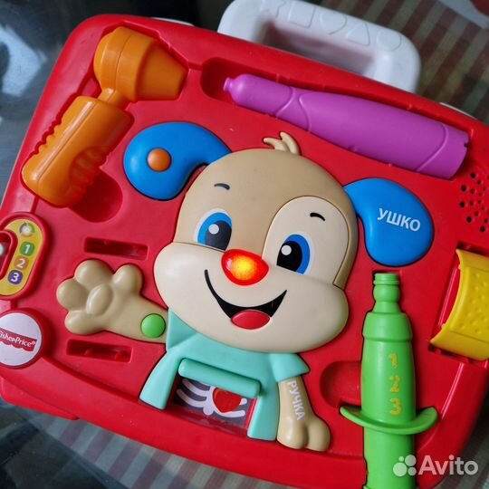 Набор доктора умный щенок fisher price