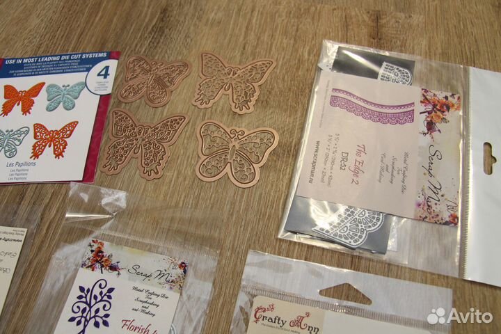 Ножи для вырубки Скрапбукинг Набор № 3