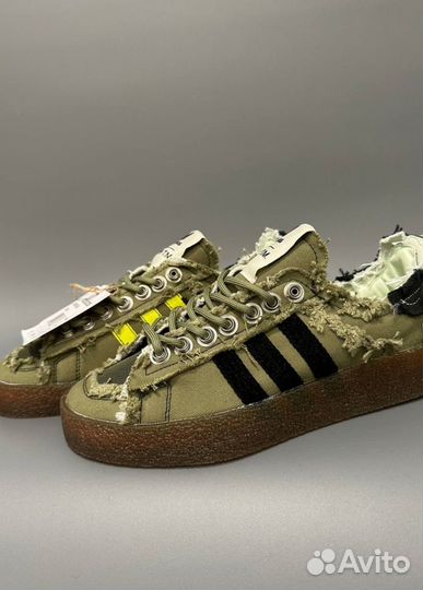 Кроссовки Adidas X Sftm Campus 80S, цвет Olive Люк