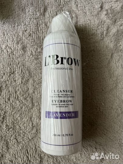 Обезжириватель Cleanser для бровей LBrow 200 мл