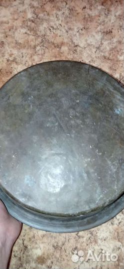 Латунный таз для варенья