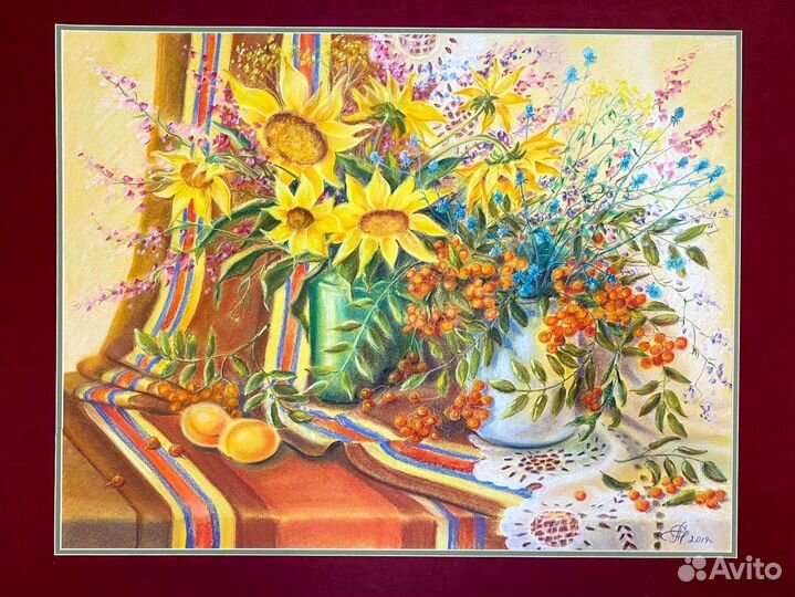 Картины пастелью