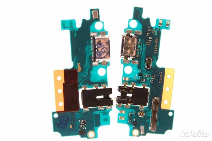 Шлейф Samsung A315F A31 (плата) разъем зарядки + р