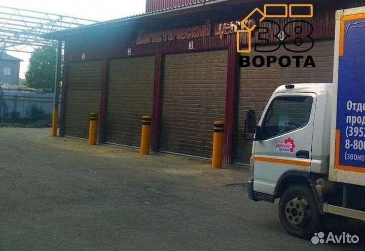 Секционные гаражные ворота