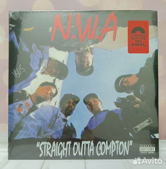 N.W.A. - Straight Outta Compton (красный)